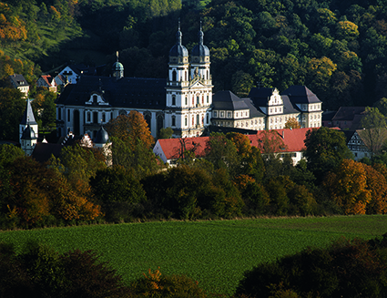 Kloster Schöntal aus der Luft