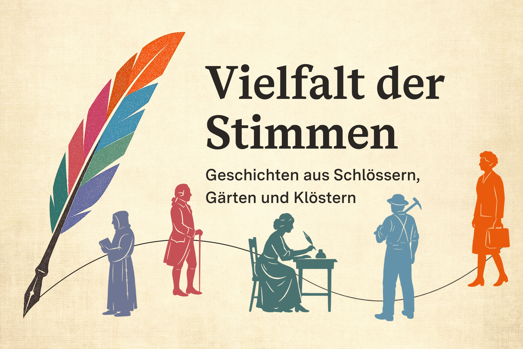 Werbemotiv „Vielfalt der Stimmen“