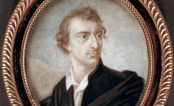 Schloss Solitude, Porträt von Friedrich Schiller