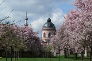 Schloss Schwetzingen, Moschee und Kirschgarten