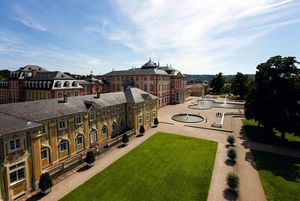 Schloss Bruchsal, Gartenseite