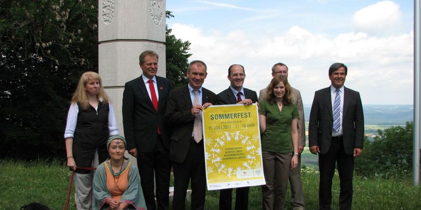 Hohenstaufen, Pressetermin zum Sommerfest