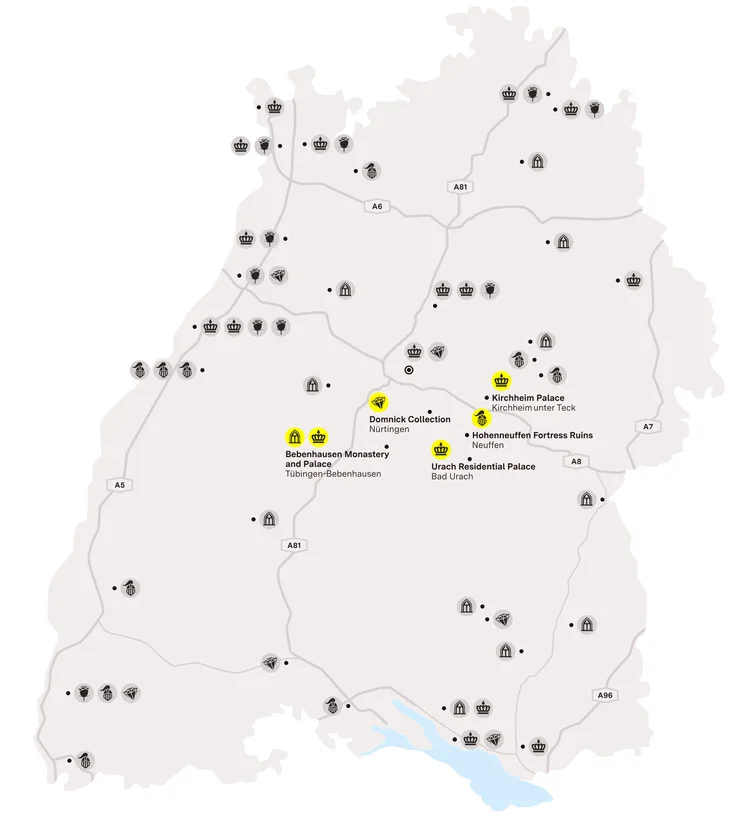 Illustration: Staatliche Schlösser und Gärten Baden-Württemberg, JUNG Kommunikation GmbH A rural idyll around Tübingen