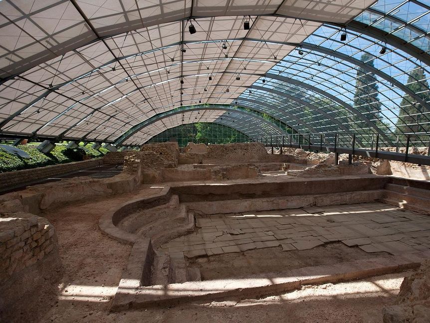 Foto: Staatliche Schlösser und Gärten Baden-Württemberg, Achim Mende Römische Badruine Badenweiler