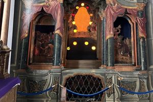 Kloster Schussenried, das Heilige Grab in der Pfarrkirche St. Magnus