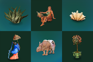 Motive zum Themenjahr 2021 der Staatlichen Schlösser und Gärten Baden-Württemberg