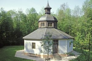 Schloss Favorite Rastatt, Eremitage im Schlossgarten