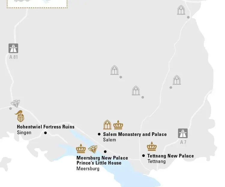 Illustration: Staatliche Schlösser und Gärten Baden-Württemberg, JUNG Kommunikation GmbH Lake Constance
