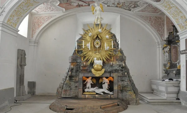Kloster Schöntal, Heiliges Grab in der Klosterkirche an Karfreitag