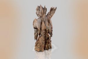 UNESCO-Welterbe Kloster Maulbronn, Holzskulptur von Andreas Kuhnlein