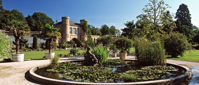 Botanischer Garten Karlsruhe, Außenanlage