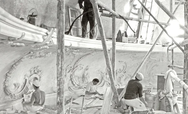 Foto: Staatliche Schlösser und Gärten Baden-Württemberg, Artur Hassler Schloss Bruchsal, Wiederaufbau