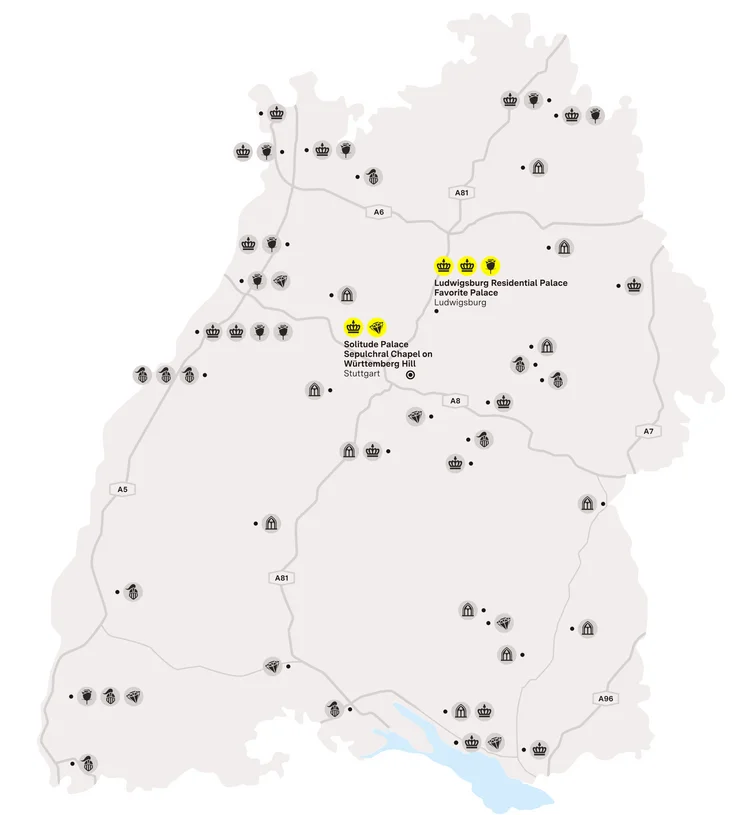 Illustration: Staatliche Schlösser und Gärten Baden-Württemberg, JUNG Kommunikation GmbH Stuttgart & surrounding area
