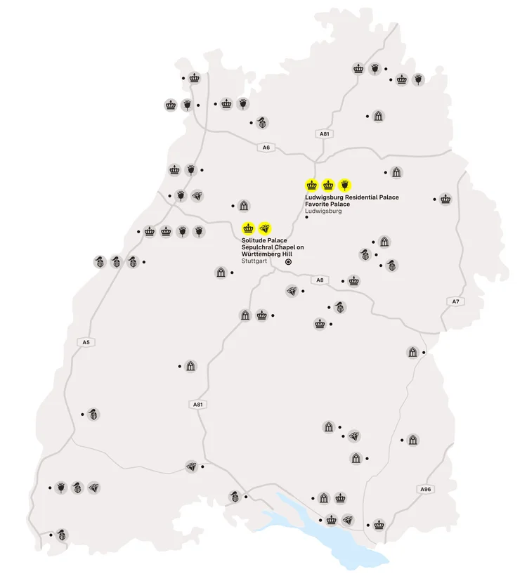 Illustration: Staatliche Schlösser und Gärten Baden-Württemberg, JUNG Kommunikation GmbH Stuttgart & surrounding area